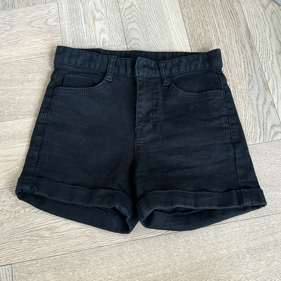 CHUU -5KG JEANS black shorts in size small - Picture 1 of 4